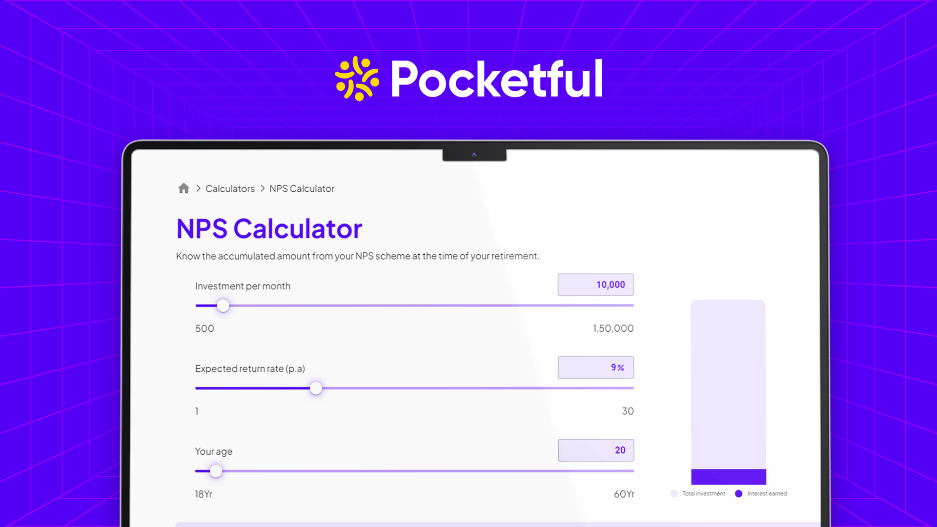 NPS Calculator Online India Pocketful investing